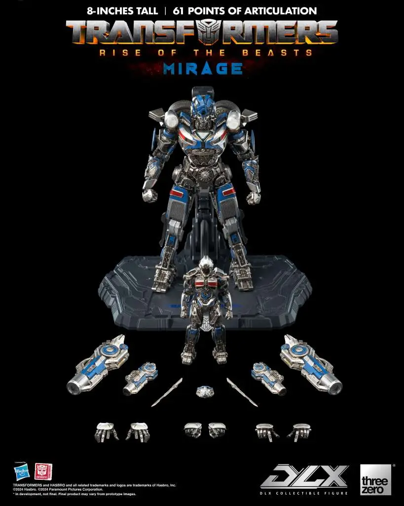 Figurine Transformers rise of the beasts dlx mirage af